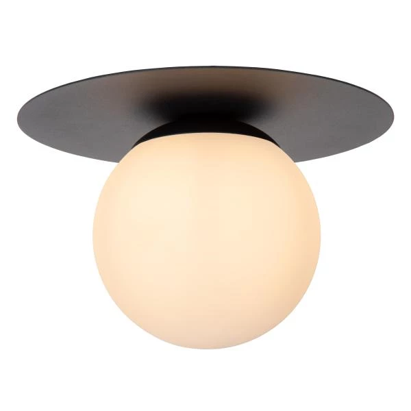 Lucide TRICIA - Flush ceiling light - Ø 25 cm - 1xE27 - Black - detail 1